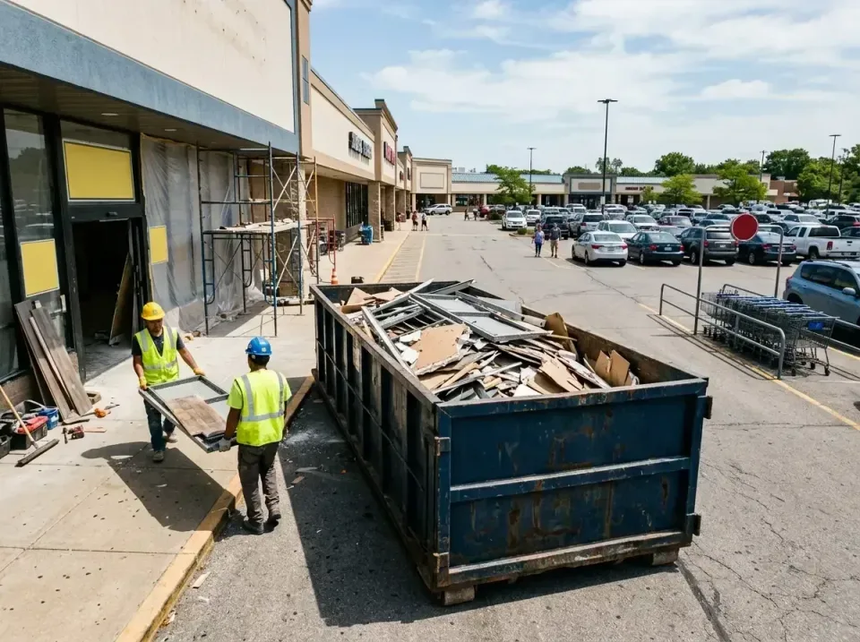 retail-store-renovation-debris-003 — frequently asked questions, Roll-off Dumpster Rentals in Kinsey, AL